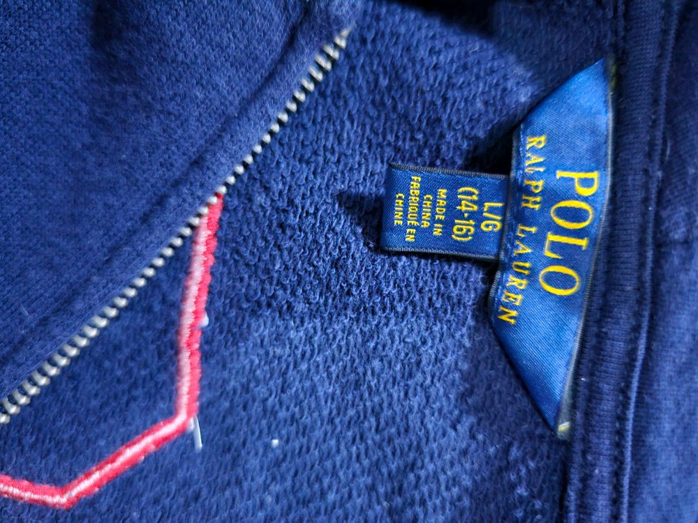 폴로 POLO 빅포니 성조기 후드집업 90 / S 이미지