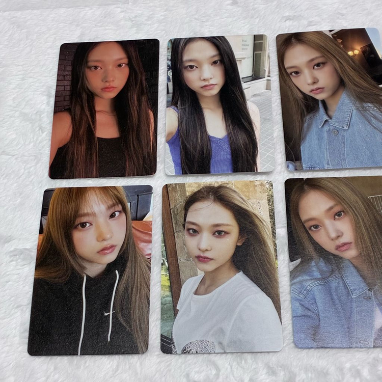 뉴진스 해린 포카 8장 일괄 / 블루북 포토카드 이미지