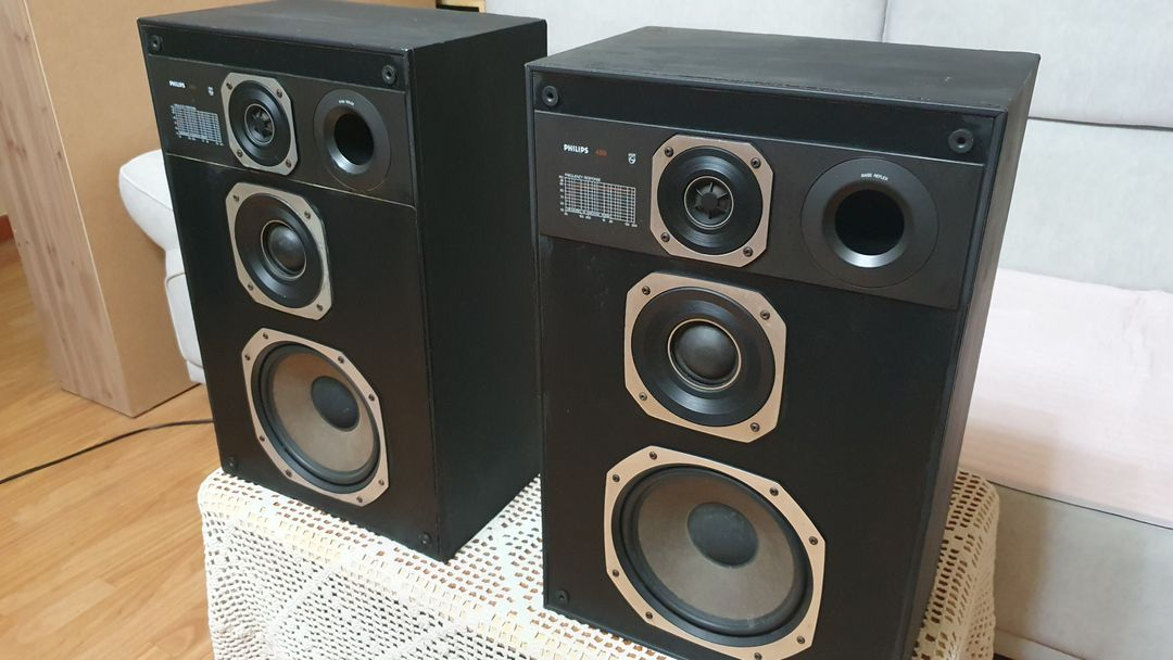 필립스 PHILIPS 489 빈티지 3-Way 스피커 이미지