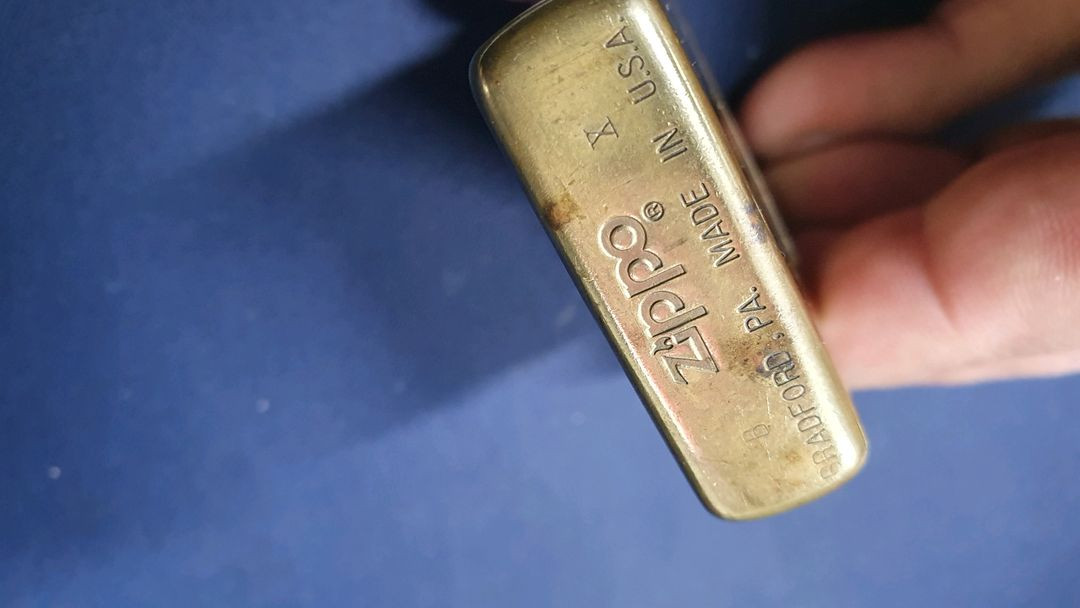 빈티지 라이터 미국 2차대전 장군 지포 이미지