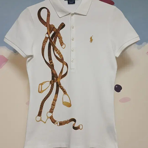 (M) 폴로 랄프로렌 골드 포니 우먼 카라 반팔티