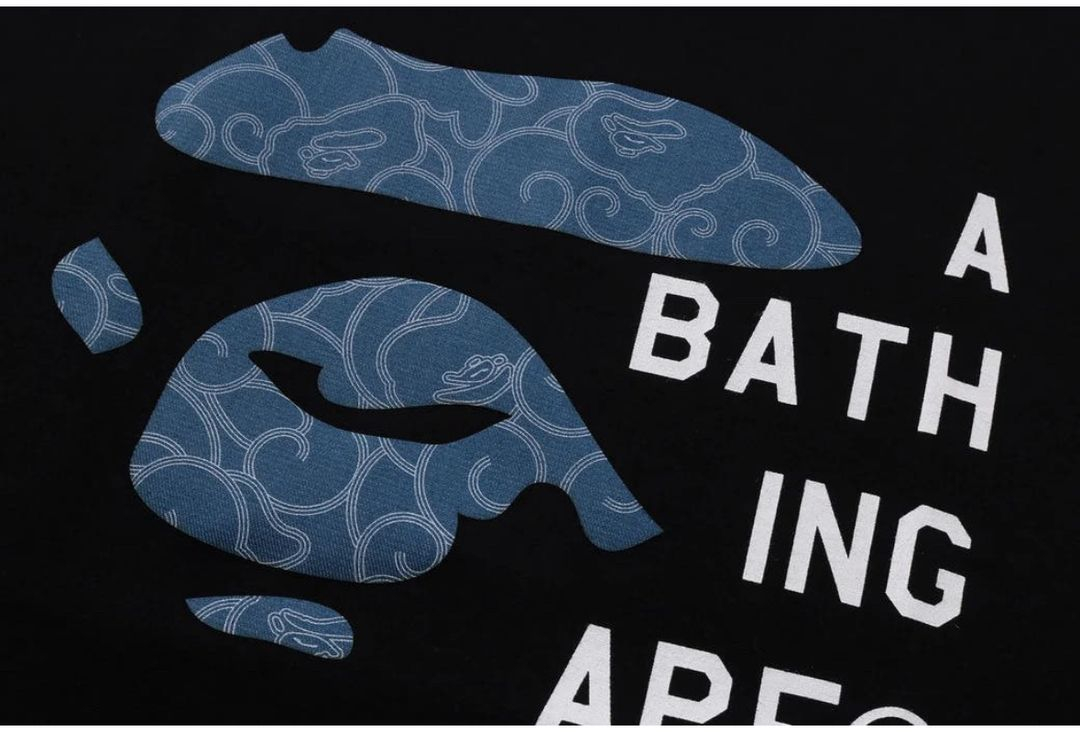 베이프 카모 클라우드 페이스 반팔티셔츠 S사이즈 새상품 이미지