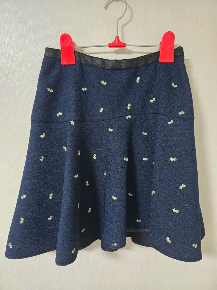 레니본 트위드 스커트, 시슬리 플레어 스커트 이미지