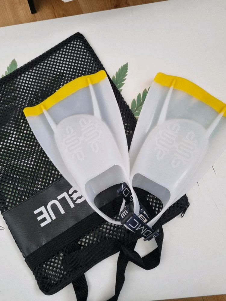 DMC오리발 숏핀 캔디 S사이즈 상태좋음--1