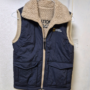 내셔널지오그랙픽키즈 리버시블 베스트 140사이즈