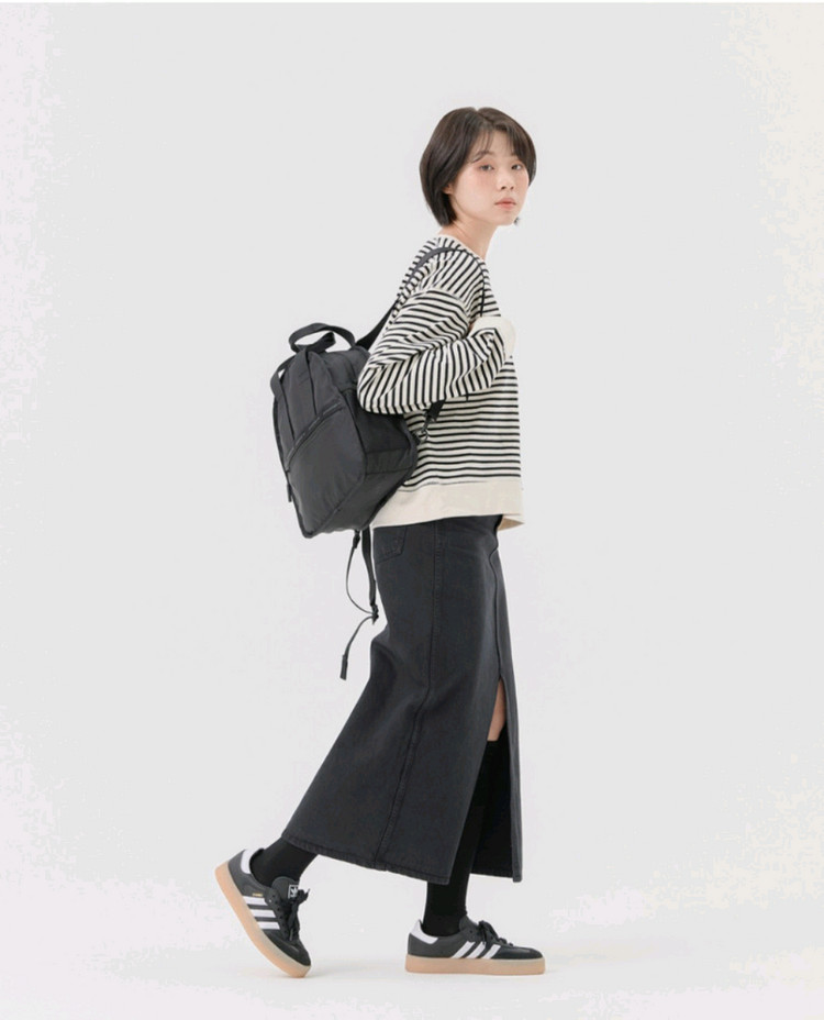 보르 미니 백팩 블랙 기저귀 가방 아이가방 이미지