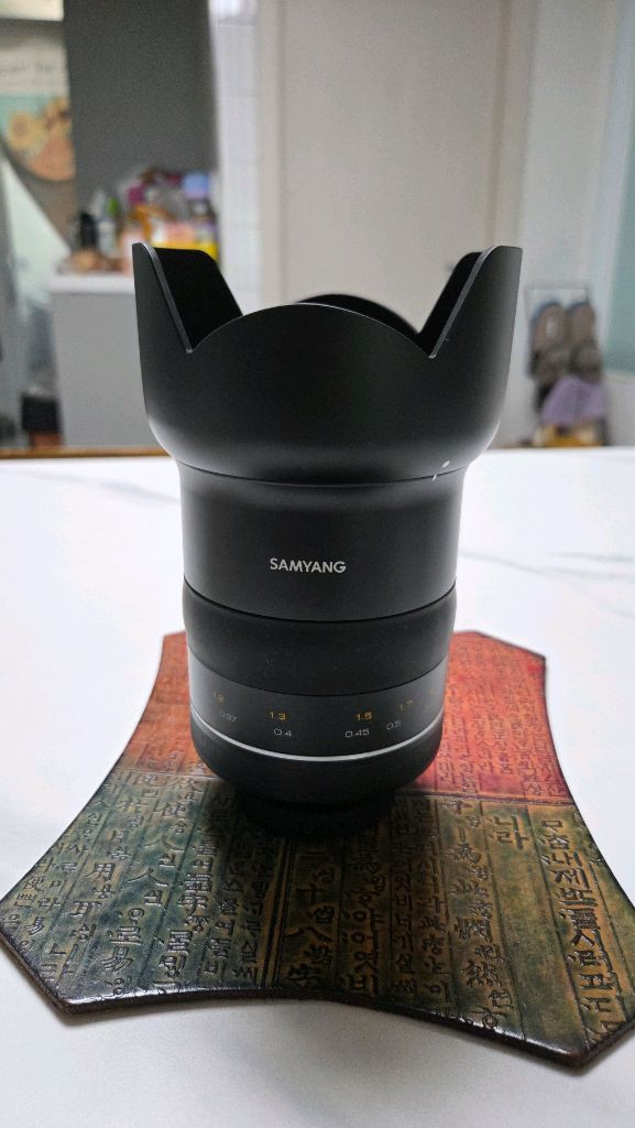 삼양렌즈 35mm f1.2 수동 ef dslr 캐논용 이미지