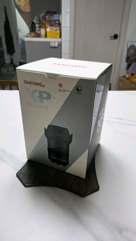 삼양렌즈 35mm f1.2 수동 ef dslr 캐논용 이미지