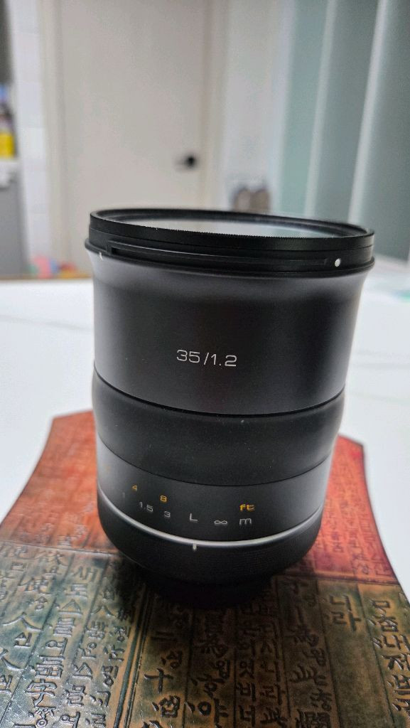 삼양렌즈 35mm f1.2 수동 ef dslr 캐논용 이미지