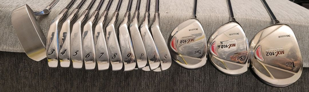 + 미사일 좌타 + 왼손용 남성 골프채 풀세트--3