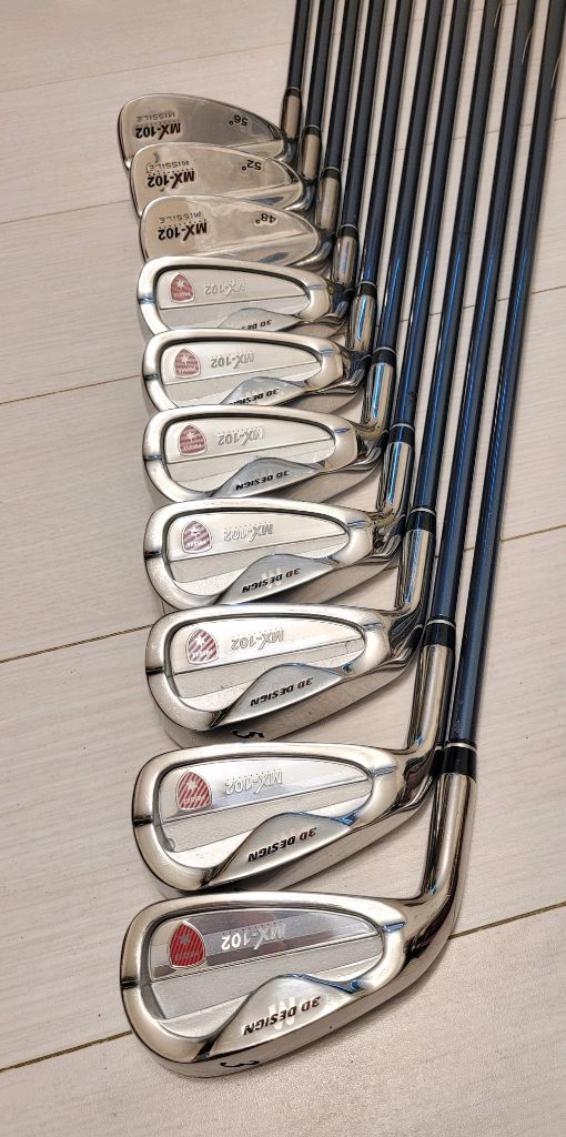 + 미사일 좌타 + 왼손용 남성 골프채 풀세트--5