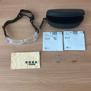 ZETT 제트 스포츠 고글 보호 안경 + 니콘 1.60 UV 렌즈 이미지