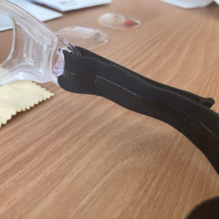 ZETT 제트 스포츠 고글 보호 안경 + 니콘 1.60 UV 렌즈 이미지