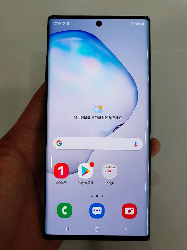 갤럭시노트10플러스256G 무잔상 무기스 새폰급 중고폰 이미지