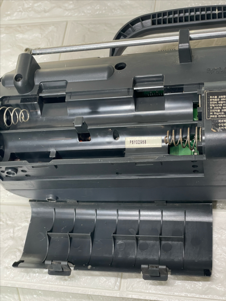 산요 카세트플레이어 라디오 작동잘됨--8