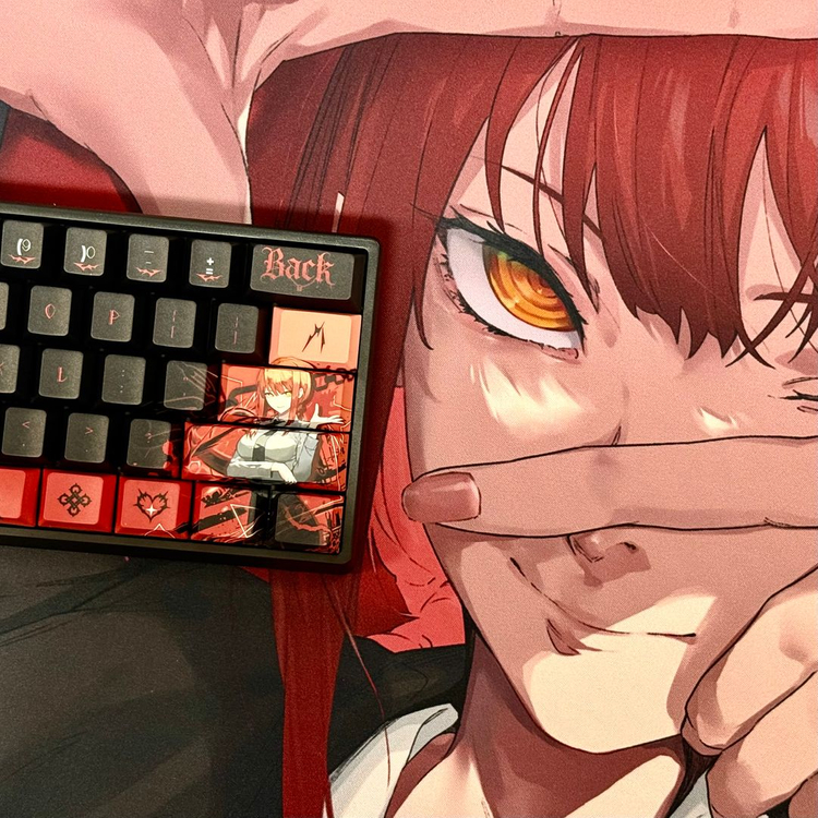 [중고나라1위] 베놈60HE 체인소맨 마키마 V2 공방제작 이미지