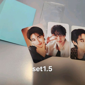 변우석 지오다노 이벤트 포토카드 세트 이미지