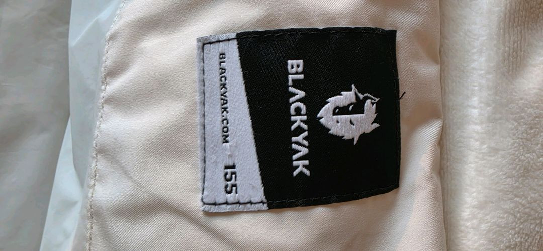 블랙야크 여아 오리털패딩 S급 이미지