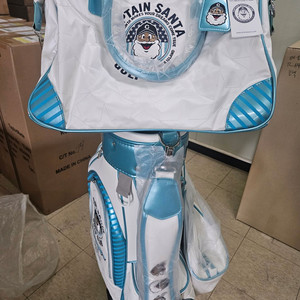 [전시상품]캡틴산타 165 캐디백 + 보스턴백 세트 (색상-블루) 이미지