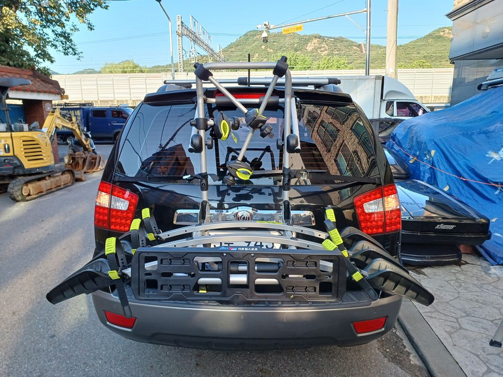 아트원 이지랙2 버즈랙2,3 후미형 자전거캐리어 최저가 당일 택배--6