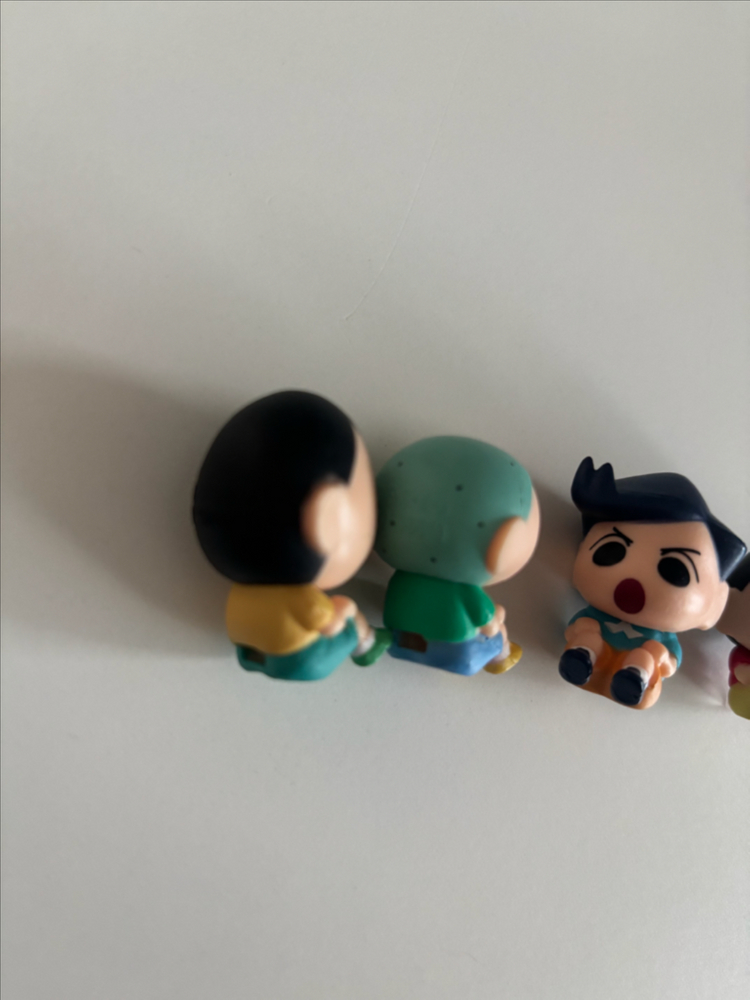 (일괄) 짱구는못말려 엉덩이 걷기 짱구 맹구 훈이 철수 가챠 피규어 개봉--1