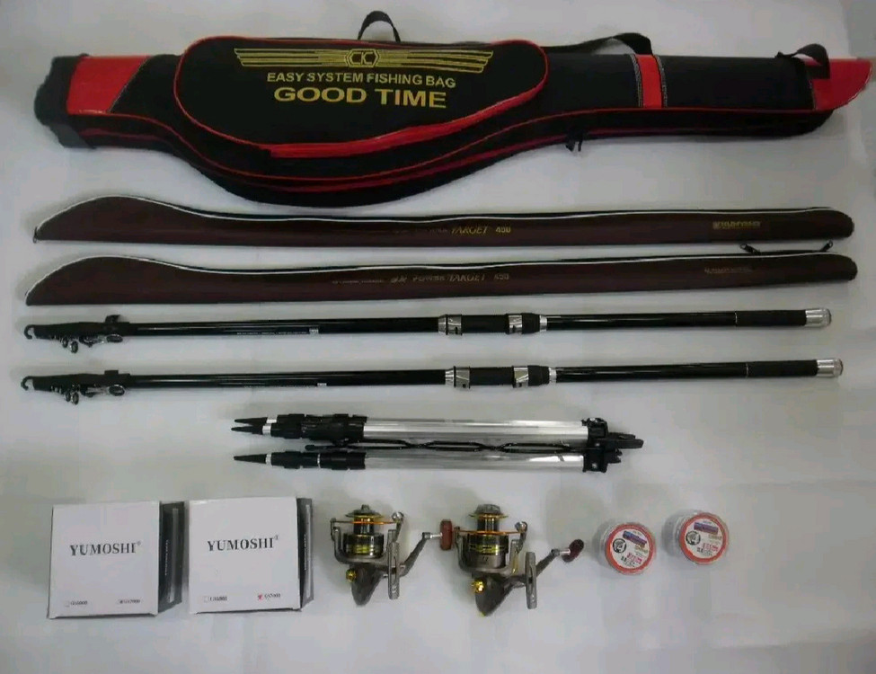 카본원투낚시대450 2대+7000번릴2대+합사+가방--0