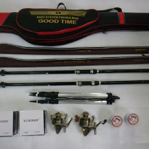 카본원투낚시대450 2대+7000번릴2대+합사+가방