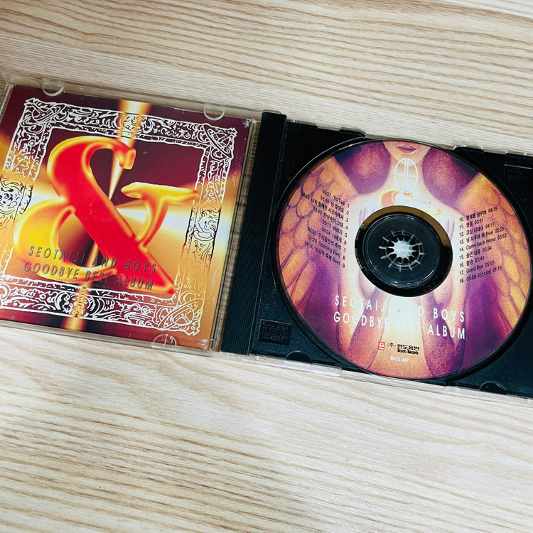 [중고음반/CD] 서태지와아이들 SeoTaiji and Boys 베스트앨범 GOODBYE BEST ALBUM--4