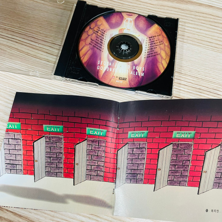 [중고음반/CD] 서태지와아이들 SeoTaiji and Boys 베스트앨범 GOODBYE BEST ALBUM--5