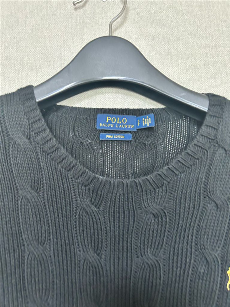 폴로 코튼 니트 s 사이즈--1