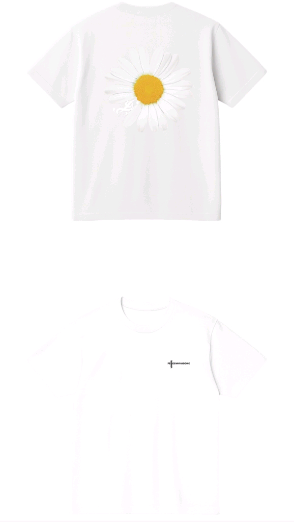 피스마이너스원 x 2025 마마 어워즈 피스마마원 티셔츠 화이트 이미지