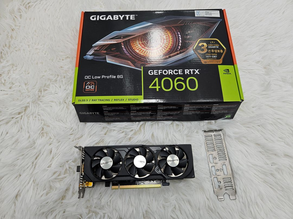 SFF/ITX LP RTX 4060 그래픽카드 (RTX5060대비 저전력) 이미지