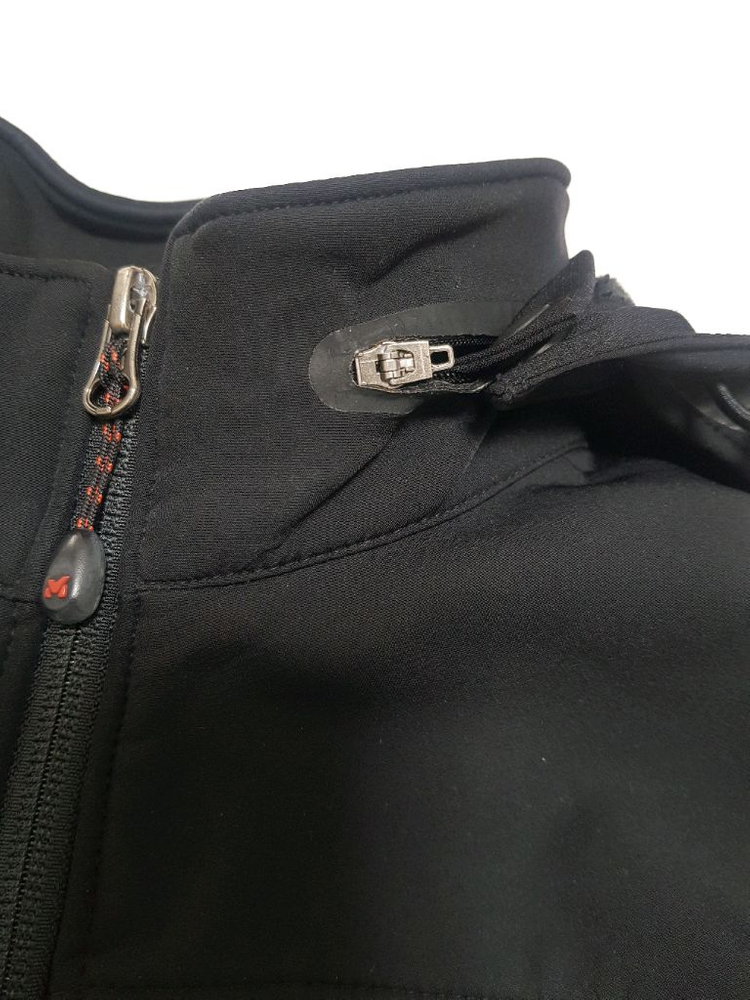 MILLET outdoor 밀레 블랙 후드 아웃도어 등산 자켓 밀레 블랙 후드 자켓 등산의류 등산복 의류--9