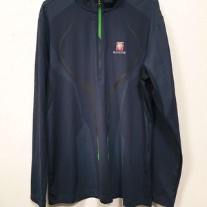 블랙야크 남색 하프집업 긴팔 티셔츠 100사이즈 이미지