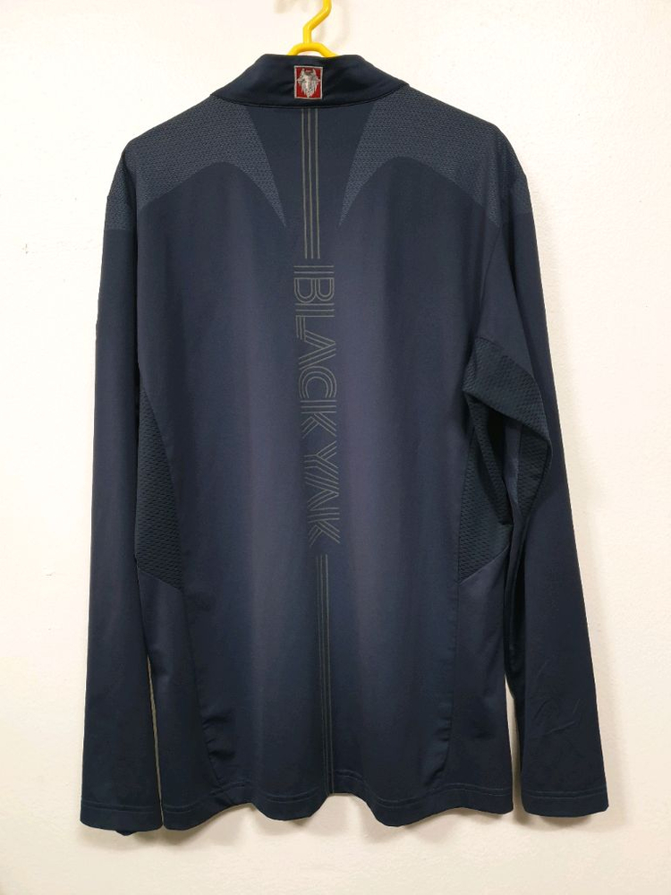 블랙야크 남색 하프집업 긴팔 티셔츠 100사이즈 이미지