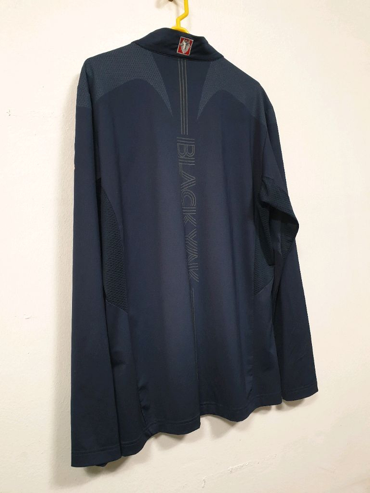 블랙야크 남색 하프집업 긴팔 티셔츠 100사이즈 이미지