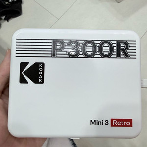 코닥 미니3 레트로 포토프린터 P300R 카트리지 2개포함