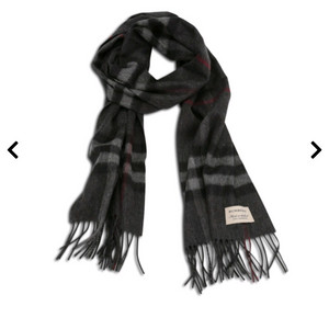 하루만 버버리 남성 캐시미어 머플러