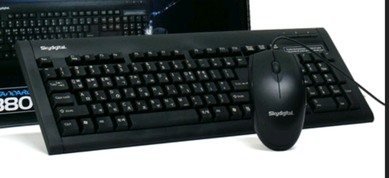 Skydigital 스카이디지탈 T380 키보드 + 마우스 세트 새상품 (미사용)--1