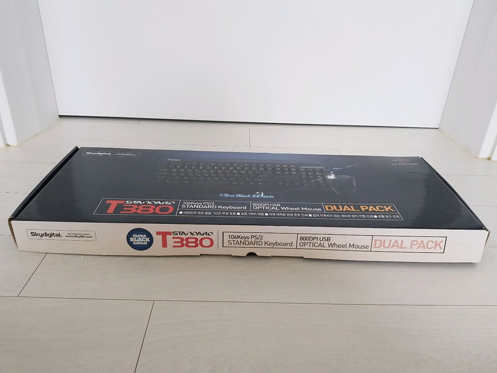 Skydigital 스카이디지탈 T380 키보드 + 마우스 세트 새상품 (미사용)--5
