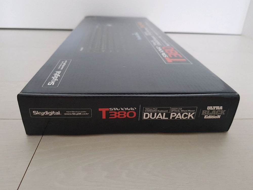 Skydigital 스카이디지탈 T380 키보드 + 마우스 세트 새상품 (미사용)--8
