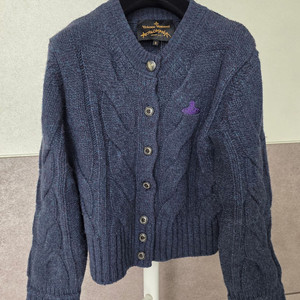 비비안웨스트우드 앵글로매니아 알파카 가디건 S사이즈