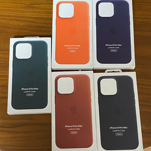 아이폰14프로맥스 애플 정품 맥세이프 가죽케이스 이미지