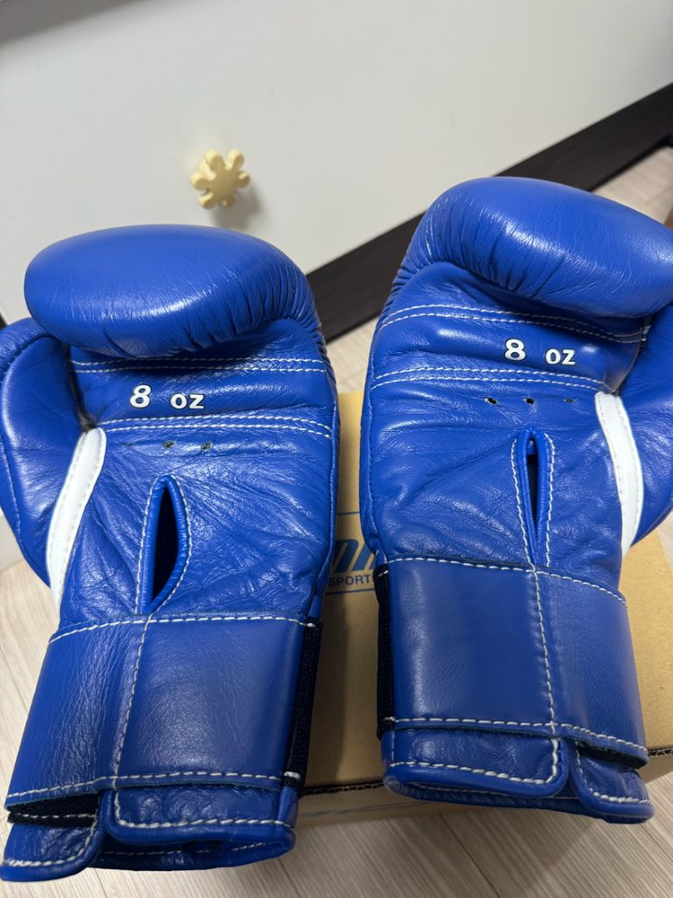 위닝 복싱글러브 8온스 블루 이미지