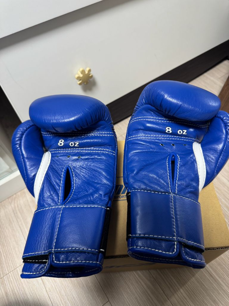 위닝 복싱글러브 8온스 블루 이미지