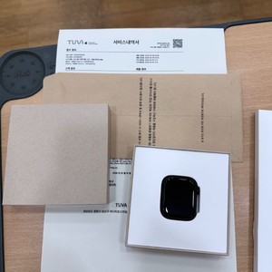 애플워치9 일루미늄 블랙 45mm 배터리100% 이미지