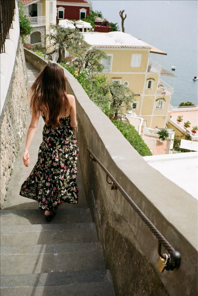 zara 자라 펀칭 자수 패턴 미디 원피스 새상품--4