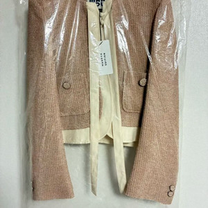 (새상품) 마론에디션 오렌지 트위드 블레이저 이미지