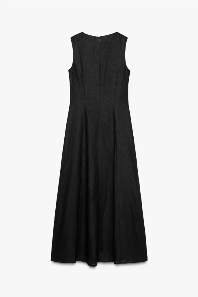 zara 자라 리넨 미디 린넨 원피스 새상품--5