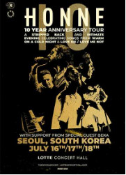 혼네 내한 콘서트 / 요일별 1층 무대 앞 R석 1석 - 2연석